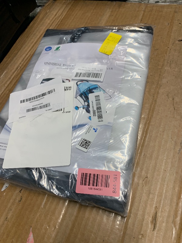 Photo 2 of Stroller Rain Cover,Universal Stroller Accessory,Waterproof, Windproof Protection,Protect from Dust Snow,Baby Travel Weather Shield