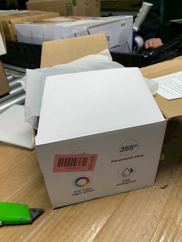 Photo 1 of (UNTESTED)( KKB 4G LTE Cellular Security Camera, No WiFi Security Camera Outdoor Built-in SIM Card Unlimited Data Plan, Solar Powered, 2K Wireless Cam Color Night Vision, PIR Motion Sensor, 355° View, 2 Way Talk