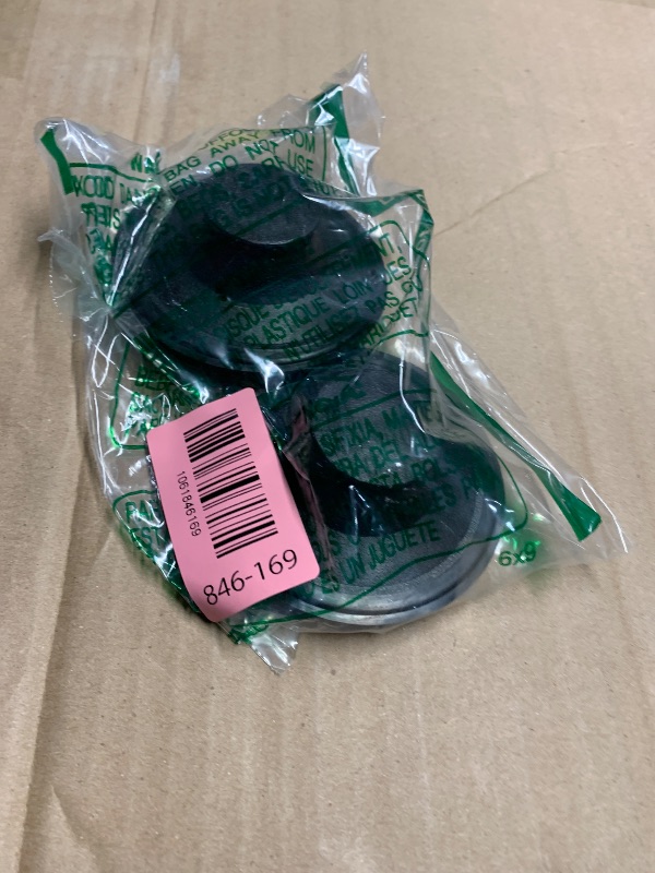 Photo 1 of (2 Pack) Exact Replacement for InSinkErator STP-PL/STPPL Black Rubber Sink Stopper for Garbage Disposal – Compatible with Standard 3-1/2" Drains from Kohler, Waste King, Whirlpool, and More