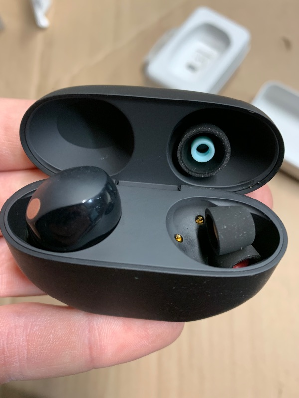 Photo 1 of ***PARTIAL SET, MISSING ONE EARBUD - PRICE ADJUSTED*** Sony WF-1000XM5 The Best Truly Wireless Bluetooth Noise Canceling Earbuds & in-Ear Headphones with Alexa Built-in, Black