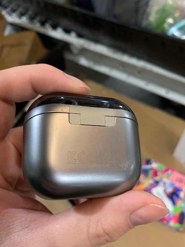 Photo 1 of ***(PARTS ONLY/ NON FUNCTIONAL)***Samsung Galaxy Buds 3 Pro AI True Wireless Bluetooth Earbuds, Noise Cancelling, Sound Optimization, Redesigned Comfort Fit, Silver [US Version, Amazon Exclusive, 2Yr Warranty]