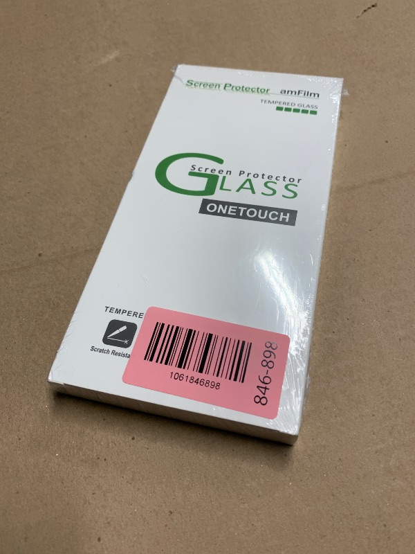 Photo 1 of ***FACTORY SEALED*** amFilm OneTouch Screen Protector for iPhone Air 17 6.5" + Camera Lens Protector | Auto-Alignment Install | Bubble Free | 9H Tempered Glass | Shatterproof | FHD Clarity | Case Friendly | 2+2 Pack