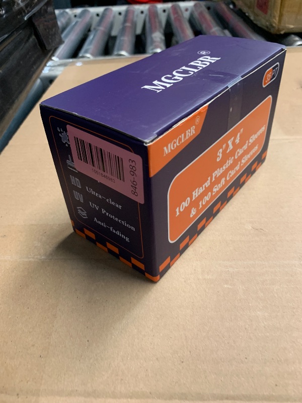 Photo 1 of ***FACTORY SEALED*** 3"x4" Ultra Clear Top Loaders for Cards - 200 Pcs (100 Hard Card Sleeves + 100 Soft Sleeves), Acid-Free Baseball Card Protectors, Fits Baseball/MTG/TCG Standard Cards