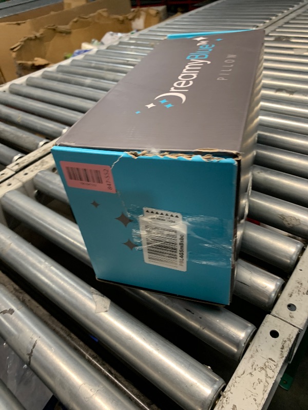 Photo 1 of (incomplete) DreamyBlue Signature Pillow w/Adjustable Loft • Shredded Memory Foam Fill • Neutral Alignment for Side, Back, and Stomach