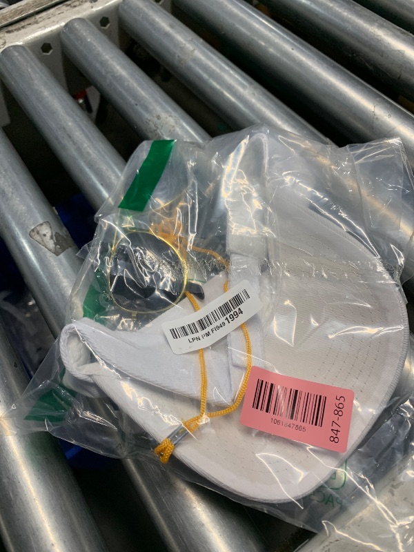 Photo 1 of ***PARTIAL SET, SEE NOTES - PRICE ADJUSTED*** Mepase 4 Pcs Halloween Soccer Coach Costume Accessories Include Visor Hat Fake Mustache Sunglasses Whistle for Adults Halloween Cosplay Party