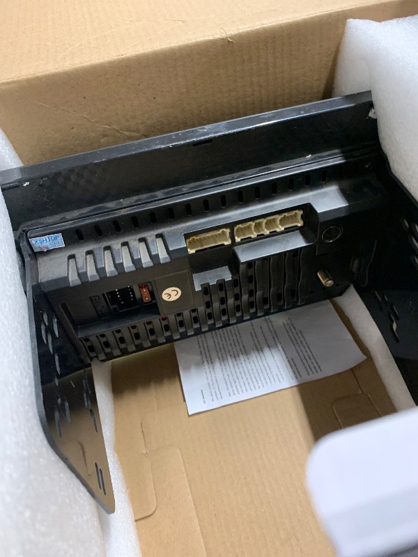 Photo 1 of [2+64G] Hikity Android 13 Single Din Car Stereo, 10.4 Inch Vertical Radio with Wireless Carplay Android Auto Rotatable Touchscreen Car Radio, GPS WiFi Bluetooth EQ Split Screen SWC Mic Backup Camera