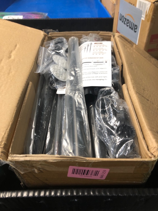 Photo 1 of **ITEM IS MISSING PARTS**
Room Divider No Drilling Curtain Rod Wall Divider for Room Separation, 4-10ft(H) 28-114inch(W) Adjustable, Heavy Duty Partition Space Separator Freestanding Tension Curtain Stand