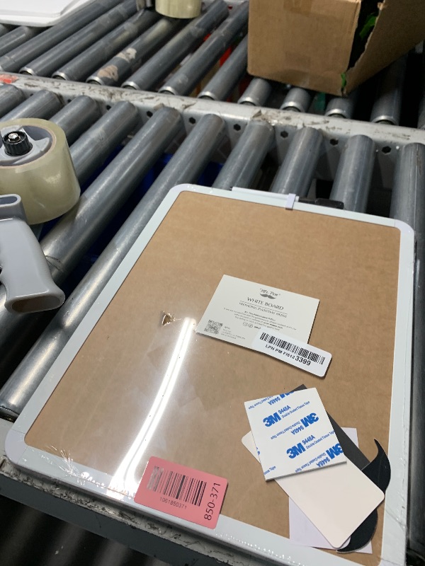 Photo 1 of ***DAMAGED - SEE NOTES/PICTURES***
Mr. Pen- Dry Erase Board, 14” x 11” with a Black Dry Erase Marker, Small Mini White Board for Students, White Frame, Includes Double Sided Tapes