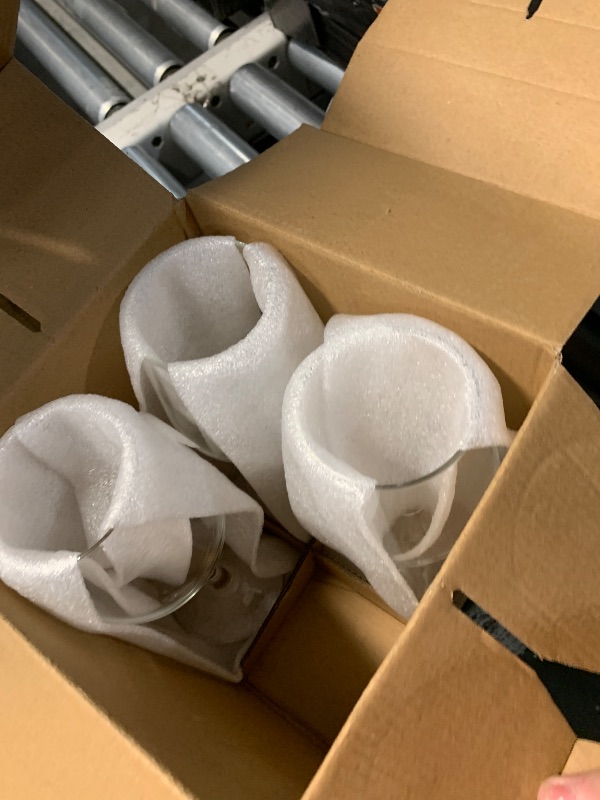 Photo 1 of ***1 IS MISSING***
FAWLES Fully Tempered Wine Glasses, Shock Resistant Wine Glass Set for Red or White Wine, Dishwasher Safe Stem Glasses for Restaurants, Bars, Home (Set of 12, 12 oz)