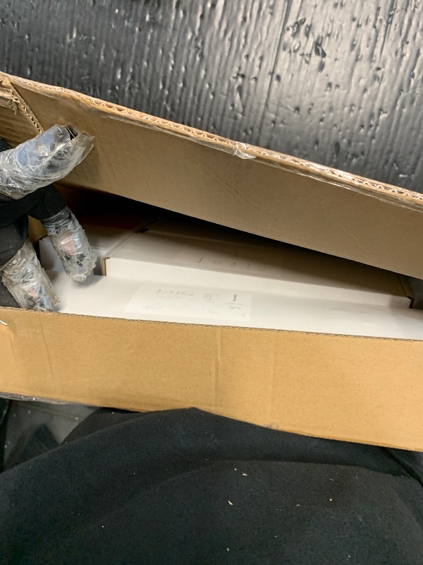 Photo 1 of (used)(missing pieces) EaseLife 8 FT Sliding Barn Door Track and Handle Hardware Kit,Basic J Pulley,Slide Smoothly Quietly,Easy Install (8FT Track Kit for 40"~48" Wide Single Door)