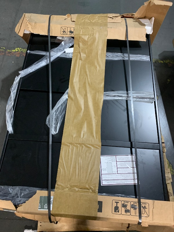 Photo 1 of *** TRUCK/TRAILER PICKUP ONLY***
HON 4 Drawer Lateral File Cabinet with Lock, Metal Filing Cabinets for Offices, Adjustable Hangrails for A4, Legal, Letter Files, 18" Deep, Black