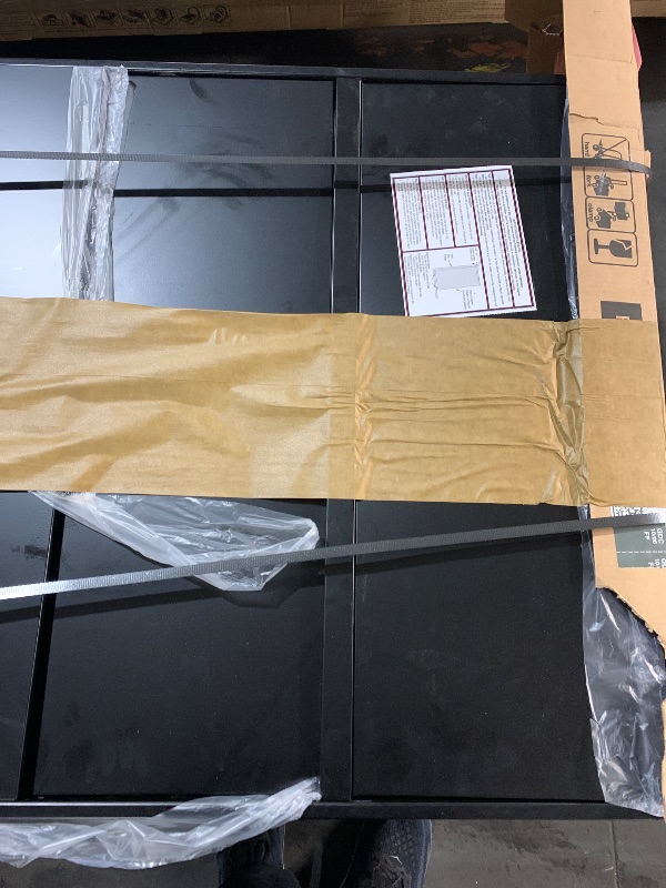 Photo 1 of *** TRUCK/TRAILER PICKUP ONLY***
HON 4 Drawer Lateral File Cabinet with Lock, Metal Filing Cabinets for Offices, Adjustable Hangrails for A4, Legal, Letter Files, 18" Deep, Black