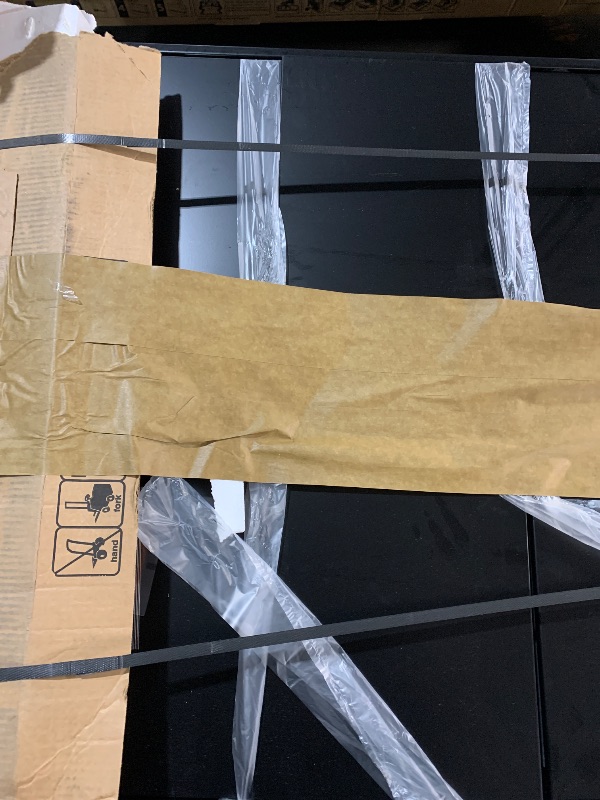 Photo 1 of *** TRUCK/TRAILER PICKUP ONLY***
HON 4 Drawer Lateral File Cabinet with Lock, Metal Filing Cabinets for Offices, Adjustable Hangrails for A4, Legal, Letter Files, 18" Deep, Black