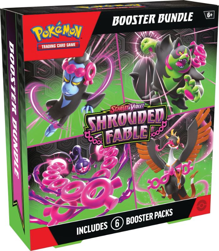 Photo 1 of ***DAMAGED - SEE NOTES/PICTURES*** POKEMON TCG: SCARLET AND VIOLET SHROUDED FABLE BOOSTER BUNDLE