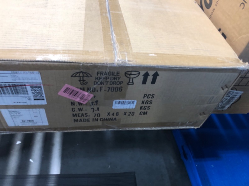 Photo 1 of ***FACTORY SEALED***Afirstcght Brass Modern Chandeliers, Metal 8-Lights Chandelier Light Fixture with Amber Glass Shade, Hanging Pendant Lighting for Living Room, Dining Room, E26