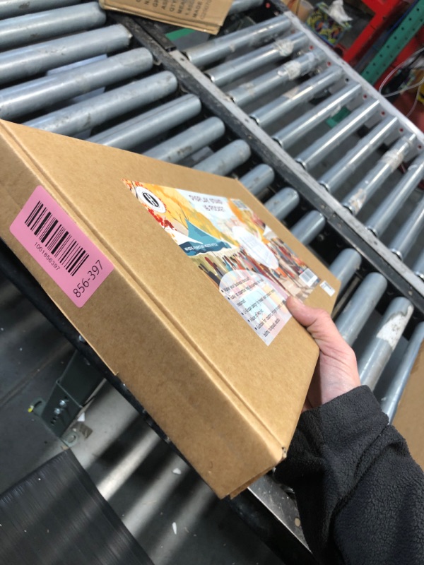 Photo 1 of ***FACTORY SEALED***HOTCAN Acrylic Sticker Display Stand with Curved Pockets for Big 4'' Stickers- Brochure Holder with Customizable Space - On the Go Display Stands for Vendor Events - Ideal for Small Business Vendors (Medium)