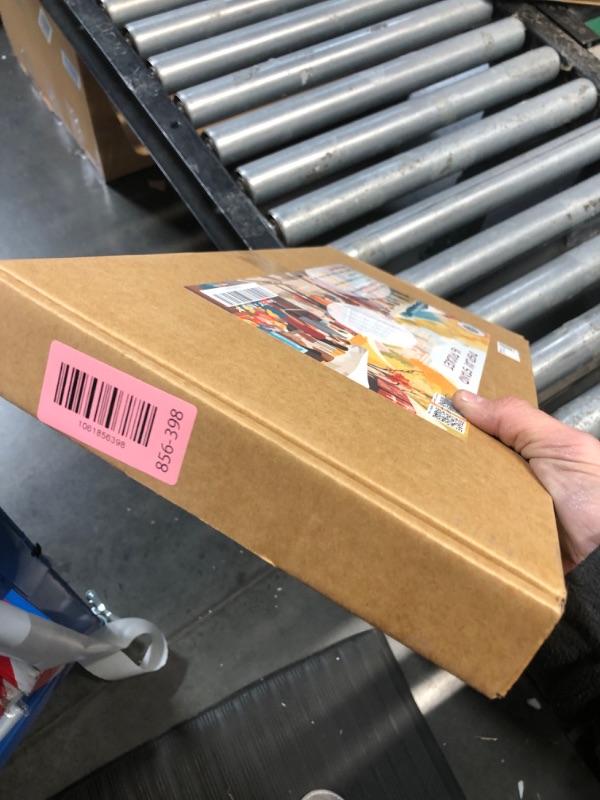 Photo 1 of ***FACTORY SEALED***HOTCAN Acrylic Sticker Display Stand with Curved Pockets for Big 4'' Stickers- Brochure Holder with Customizable Space - On the Go Display Stands for Vendor Events - Ideal for Small Business Vendors (Medium)