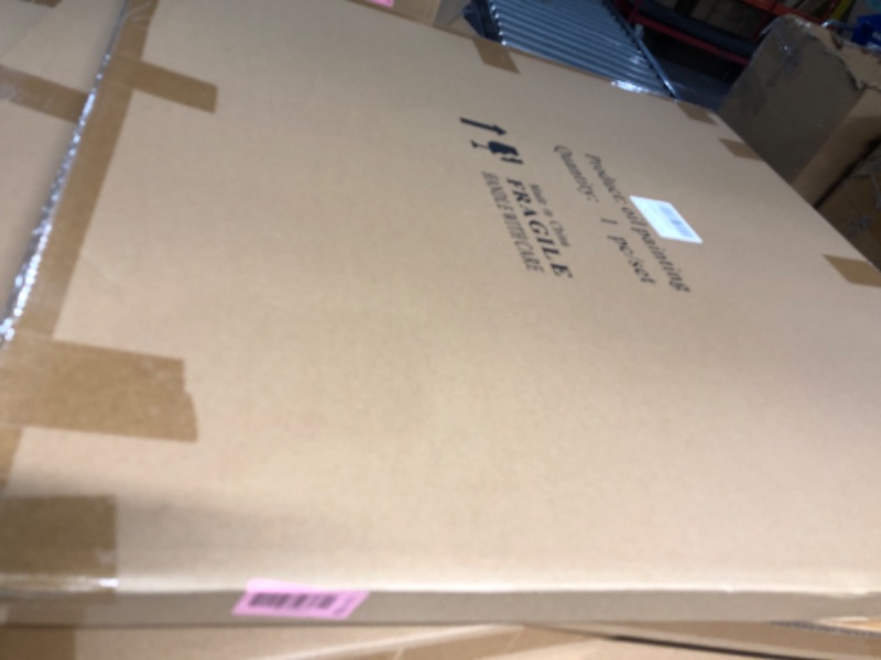 Photo 1 of ***FACTORY SEALED***Creespi Minimalist Black and White Textured Wall Art,Contemporary Abstract Line Oil Painting on Canvas for Home Decor 36x36 inch