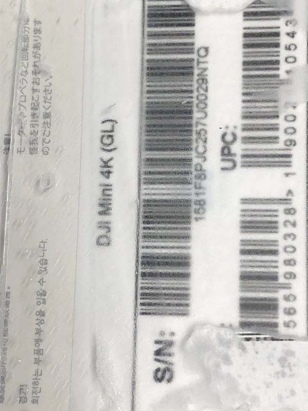 Photo 1 of ***FACTORY SEALED***DJI Mini 4K, Drone with 4K UHD Camera for Adults, Under 249 g, 3-Axis Gimbal Stabilization, 10km Video Transmission, Auto Return, Wind Resistance, 1 Battery for 31-Min Max Flight Time, Intelligent Flight