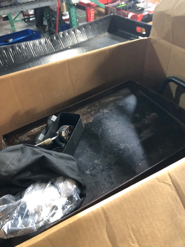 Photo 1 of
Blackstone 1666 22” Tabletop Griddle with Stainless Steel Faceplate, Powder Coated Steel, Black