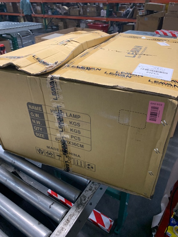 Photo 1 of *** PARTS ONLY - SEE NOTES *** LEAVAN LED Headlight Assembly Compatible with Volvo VNL 2004-2014,Black Factory Style LED High/Low Beam Headlamp Driver and Passenger (Pair of Headlight Assembly)