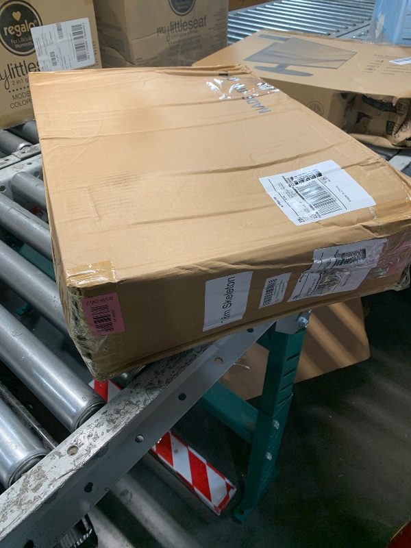 Photo 1 of (MISSING HEAD) MyoGrip 5.9 FT Halloween Skeleton Decorations, Halloween Posable Full Body Skeleton Decorations with Movable Joints for Halloween Party Yard Decor, Haunted House Props