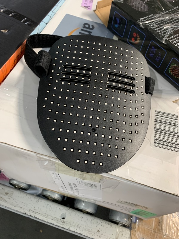 Photo 1 of ***(MISSING CHARGER/ UNABLE TO TEST ITEM)***Gootus Led Mask Halloween Costume for Kids Adults, Face Transforming Light up Mask with Gesture Sensing, Cool Toys Great Gift for Birthday Costume Party Christmas