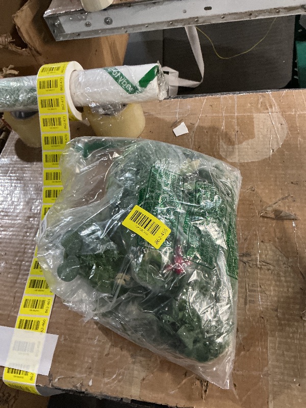 Photo 1 of [Snowy & Timer] 6 Ft Prelit Christmas Garland, Real Touch Cedar Garland with Lights,115 Cedar Branchs 25 Eucalyptus Leaves Red Berry Snowy Pinecones Garlands for Mantel Fireplace Table Christmas Decor