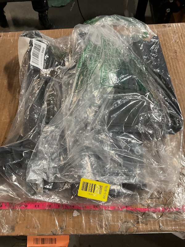 Photo 1 of ***(MISSING INSTRUCTIONS)***YATINEY 4 Tier Shoe Rack, Large Capacity Shoe Storage Organizer, Metal Shoe Shelf with Drawer and Wooden Top, for 16 Pairs of Shoes, for Entryway, Closet, Black SS24BB