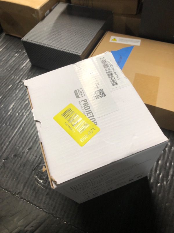 Photo 1 of ?Electric Focus?Magcubic Mini Projector 4K Support, Portable Projector with WiFi 6 and Bluetooth 5.4, Smart Proyector, 5W Soundbase Speaker, 180°Rotation for Home Theater