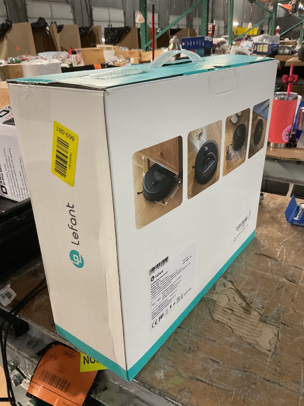 Photo 1 of * APP CONTROLLED* Lefant LiDAR Robot Vacuum and Mop, 450ml Visible Dustbin, Upgraded 190° PSD Obstacle Avoidance, Customized Cleaning, Multi-Floor Mapping, 150 Mins Runtime, 2.4G/5G WiFi, Pet Hair & Carpets, M330 Pro
