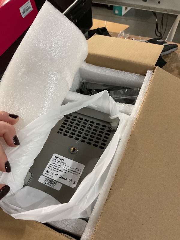 Photo 1 of [Electric Focus] Projector with WiFi and Bluetooth, Native 1080P 15,000 Lumens 4K Supported, Agreago Outdoor Movie Projector for Home Theater UP to 300", for iOS/Android/TV Stick/HDMI/USB