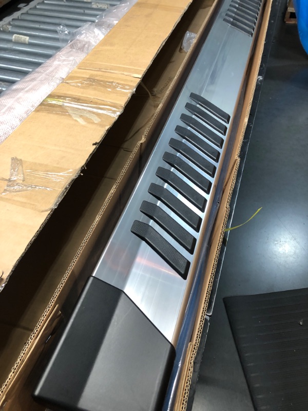 Photo 1 of [Pair] 6 Inch Silver Stainless Running Boards/Side Steps/Nerf Bars Compatible with 04-14 Ford F150 Extended Cab