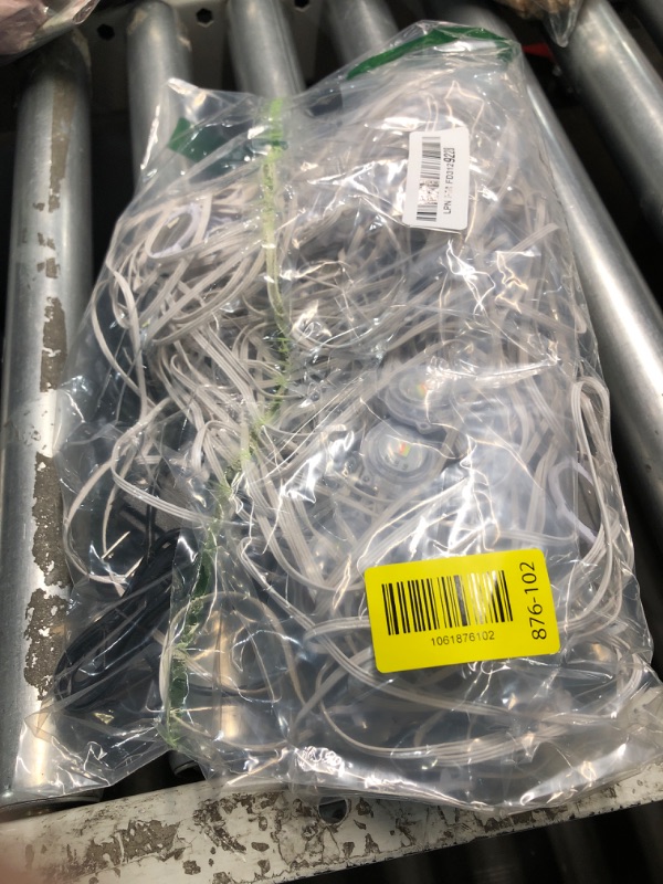 Photo 1 of ***(PARTS ONLY/ MAJOR DAMAGE/ NON FUNCTIONAL)***150FT Permanent Outdoor RGB Lights - Waterproof Smart LED Eaves Lights with App/Remote Control, Music Sync & DIY Scenes, Perfect for Christmas, Halloween, Parties & Daily Decor, Ideal for House Roof