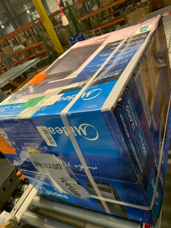 Photo 1 of ***FACTORY SEALED***Midea Duo 14,000 BTU (12,000 BTU SACC) High Efficiency Inverter, Ultra Quiet Portable Air Conditioner, Cools up to 550 Sq. Ft., Works with Alexa/Google Assistant, Includes Remote Control & Window Kit