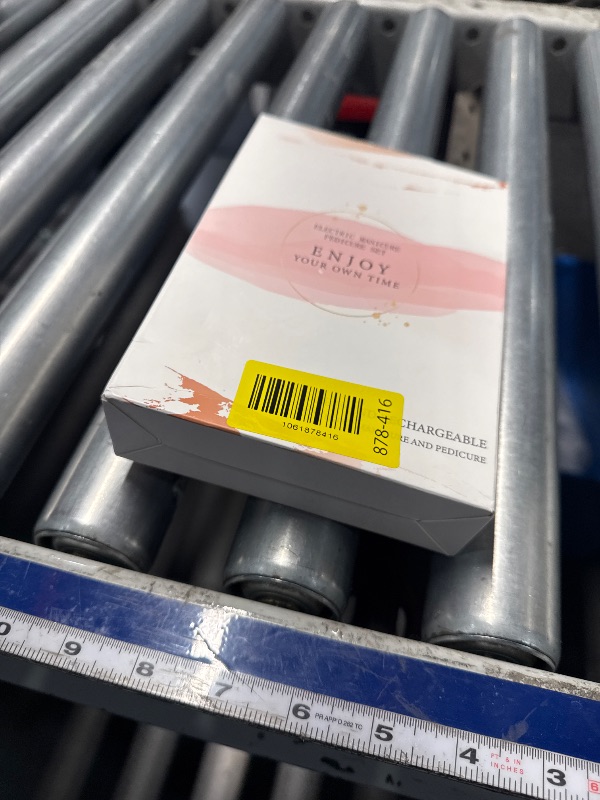 Photo 1 of ***(PARTS ONLY/ NON FUNCTIONAL)***Professional Manicure Pedicure Kit, Electric Nail File Set, Cordless Electric Nail Drill Machine, 5 Speeds Hand Foot Care Tool for Nail Grind Trim Polish(White)