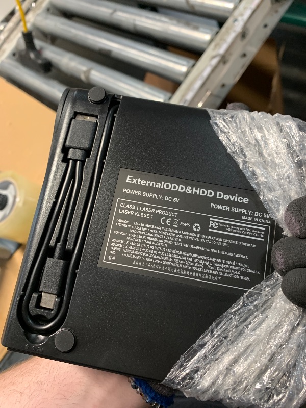 Photo 1 of ***STOCK PHOTO FOR REFERENCE ONLY***
EXTERNAL ODD & HDD DEVICE