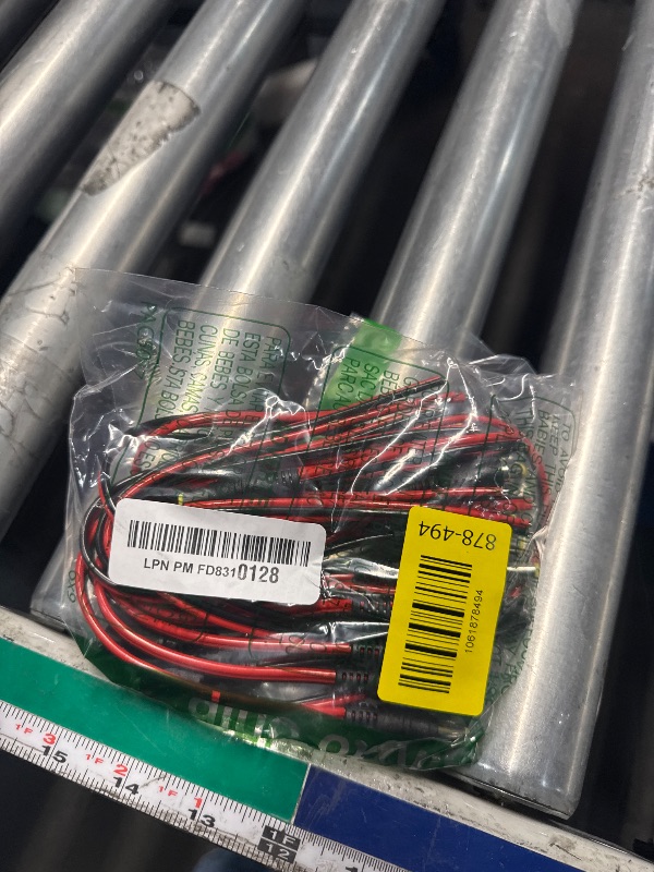 Photo 1 of (Real 18AWG) 10 Pairs 12V 5A DC Power Pigtail Barrel Plug Connector Cable, 2.1mm x 5.5mm Male Female DC Pigtail Connectors for CCTV Security Camera and 12V Power Supply Adapter by MILAPEAK