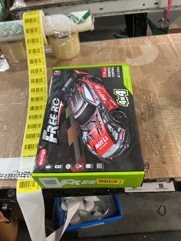 Photo 1 of ***MISSING PARTS***
Dodoore RC Drift Car, 1:14 Scale 4WD 40KM/H High Speed RC Racing Car with LED Lights, 2 Batteries, Drifting and Racing Tires for Adults, Black