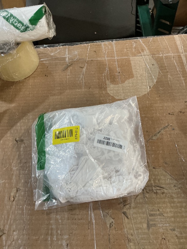 Photo 1 of ***(MINOR DAMAGE/ HOLE)***Womens Lace Tank Top Blouse Sleeveless Summer Casual Crew Neck Slim Fit Hollow Out Shirt White