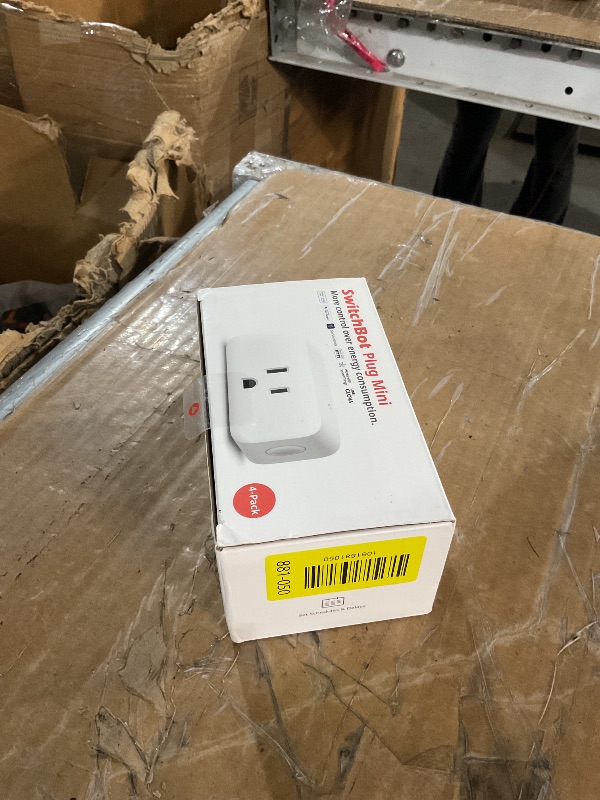 Photo 1 of ?2025 New? SwitchBot Smart Plug Mini 15A(4 Pack), Energy Monitor, Smart Home WiFi(2.4GHz) & Bluetooth Outlet, Compatible with Alexa & Google Home, APP Remote Control & Timer Function, No Hub Required
