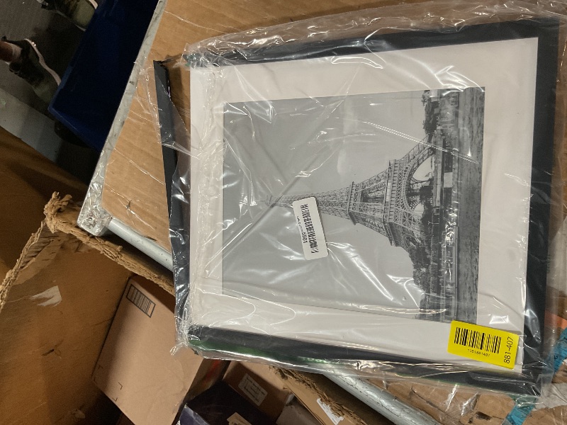 Photo 1 of ***MINOR DAMAGE***
upsimples 12x14 Frame, Display Pictures 9x11 with Mat or 12x14 Without, Wall Hanging Photo Frame, Black, 1 Pack