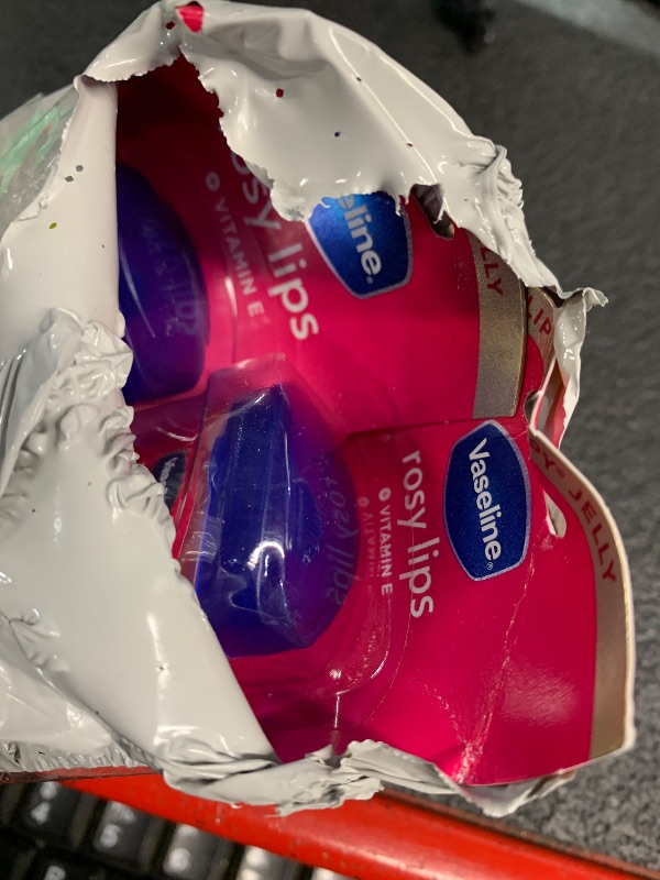 Photo 1 of ***FACTORY SEALED***Vaseline Lip Therapy Rosy Lips 3-Pack – Moisturizing Lip Balm for Very Dry Lips in Mini Jars, 0.25 Oz.LPNRRIU6550864