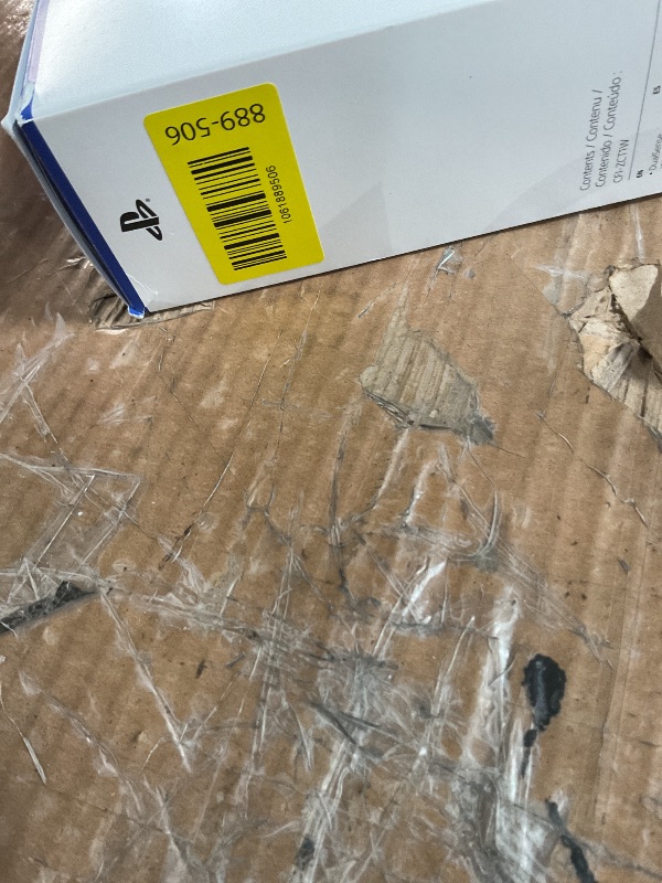 Photo 1 of ***(PARTS ONLY/ MAJOR DAMAGE/ NON FUNCTIONAL)*** PlayStation DualSense® Wireless Controller - White