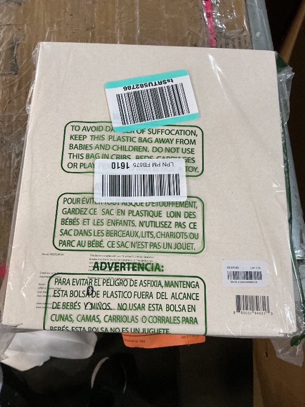 Photo 1 of ***LIKE NEW/OPEN BOX***Hatch Restore 3 Sunrise Alarm Clock, Sound Machine, Smart Light (Cocoa) - White Noise, Screen-Free Sleep Routine