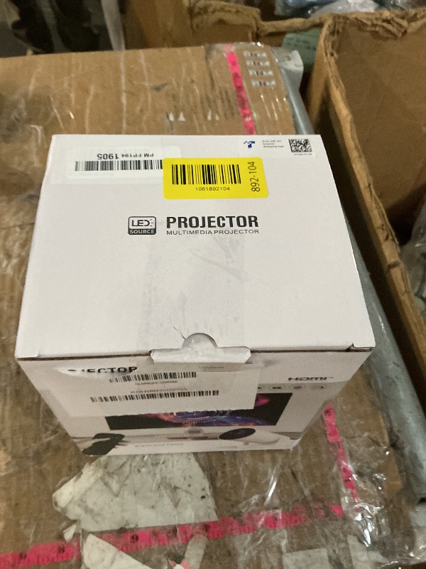 Photo 1 of [Electric Focus]Mini Portable Projector with 4K Support, Bluetooth 5.4 WIFI6, 5watt Sound Base Speaker, 260 ANSI, Android 11, 210° Rotation , Auto Keystone Correction Video Projector HY300 PLUS