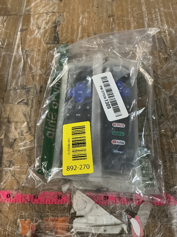 Photo 1 of (Pack of 2) Replacement Remote Control Only for Roku TV, Compatible for TCL Roku/Hisense Roku/Onn Roku/Sharp Roku/Element Roku/Westinghouse Roku/Philips Roku Smart TVs (Not for Roku Stick and Box)