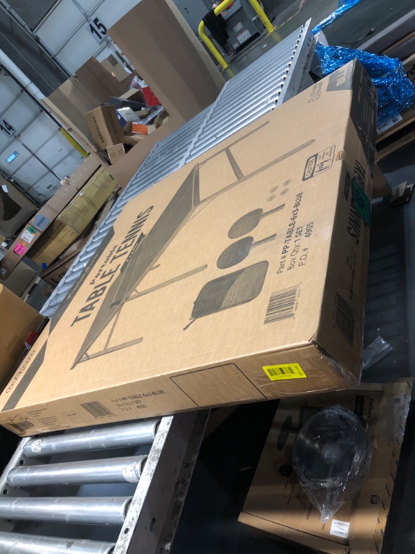 Photo 1 of ***FACTORY SEALED*** GoSports 6 ft x 3 ft Mid-Size Table Tennis Game Set - Indoor/Outdoor Portable Table Tennis Game with Net, 2 Table Tennis Paddles and 4 Balls