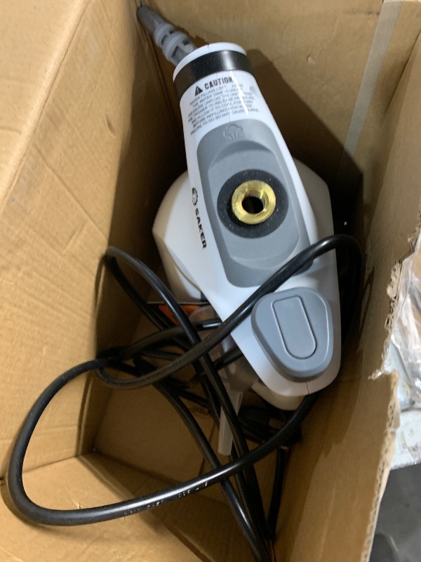 Photo 1 of ***(MISSING ATTACHEMENTS)***Saker Handheld Steam Cleaner Upgraded,Portable Steam Cleaner for Home,1050W Steam Cleaner,Quick Heating & Deep Cleaning of Floors, Cars, and Kitchen(with 5 Fiber Cloths)