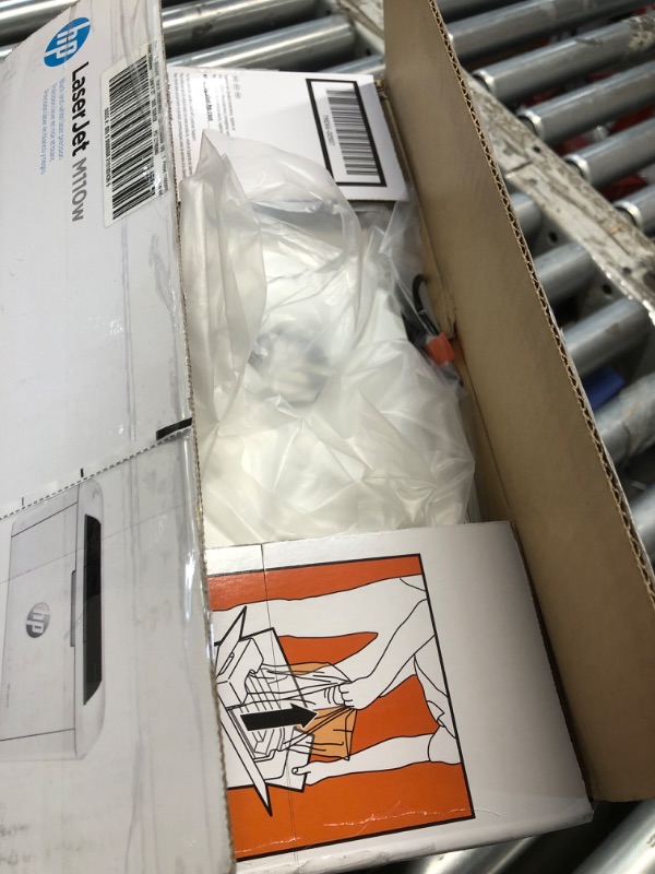 Photo 1 of (missing usb cord, part only) HP Laserjet M110w Wireless Black & White Printer, Print, Fast speeds, Easy Setup, Mobile Printing, Best-for-Small Teams